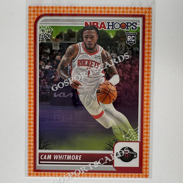 2023-24 Panini Haunted Hoops Orange Cam Whitmore #109 RC Rookie NBA