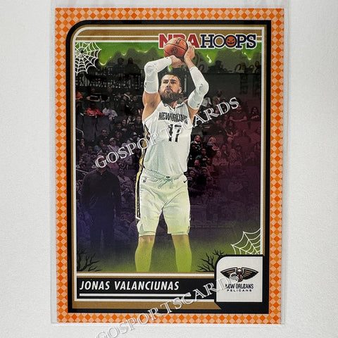 2023-24 Panini Haunted Hoops Orange Jonas Valanciunas #112 NBA