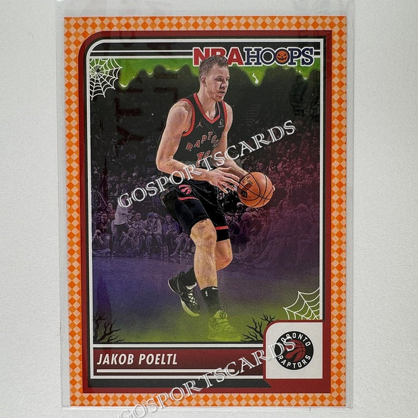 2023-24 Panini Haunted Hoops Orange Jakob Poeltl #122 NBA