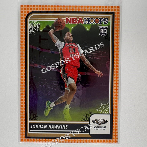 2023-24 Panini Haunted Hoops Orange Jordan Hawkins #125 RC Rookie NBA
