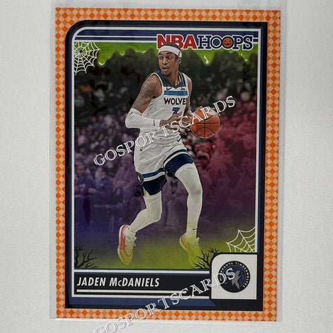 2023-24 Panini Haunted Hoops Orange Jaden McDaniels #128 NBA
