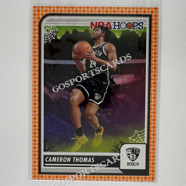 2023-24 Panini Haunted Hoops Orange Cameron Thomas #130 NBA