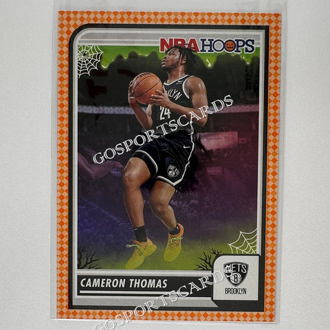 2023-24 Panini Haunted Hoops Orange Cameron Thomas #130 NBA