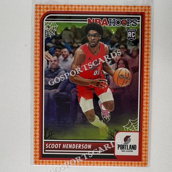 2023-24 Panini Haunted Hoops Orange Scoot Henderson #137 RC Rookie NBA