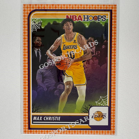 2023-24 Panini Haunted Hoops Orange Max Christie #142 NBA