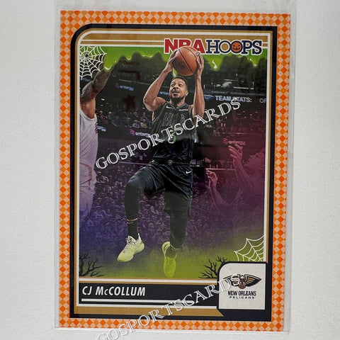 2023-24 Panini Haunted Hoops Orange CJ McCollum #172 NBA