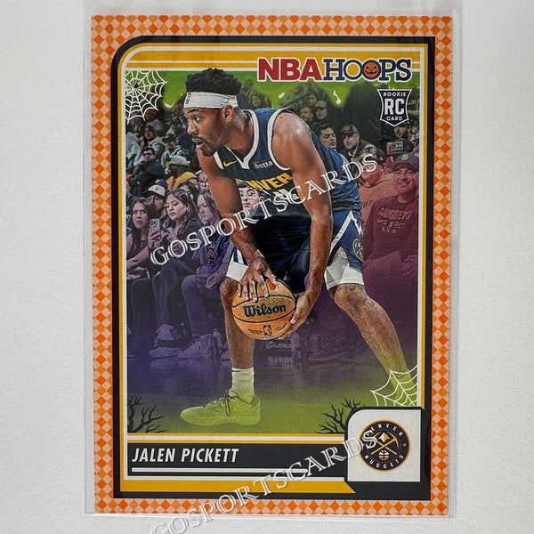 2023-24 Panini Haunted Hoops Orange Jalen Pickett #179 RC Rookie NBA