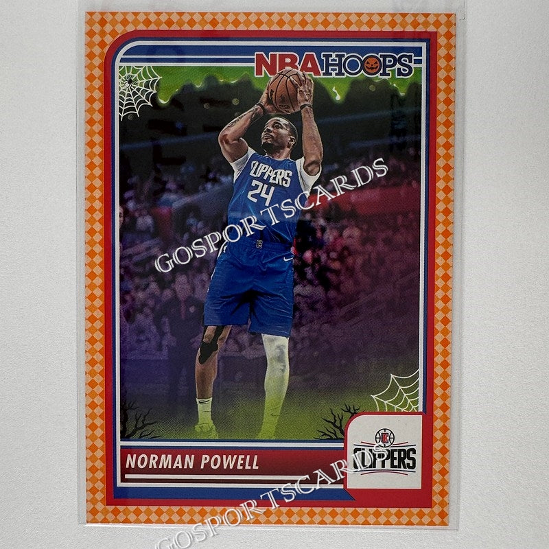 2023-24 Panini Haunted Hoops Orange Norman Powell #203 NBA – Go