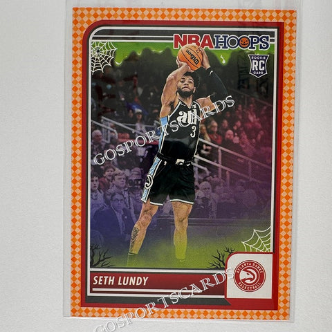 2023-24 Panini Haunted Hoops Orange Seth Lundy #206 RC Rookie NBA