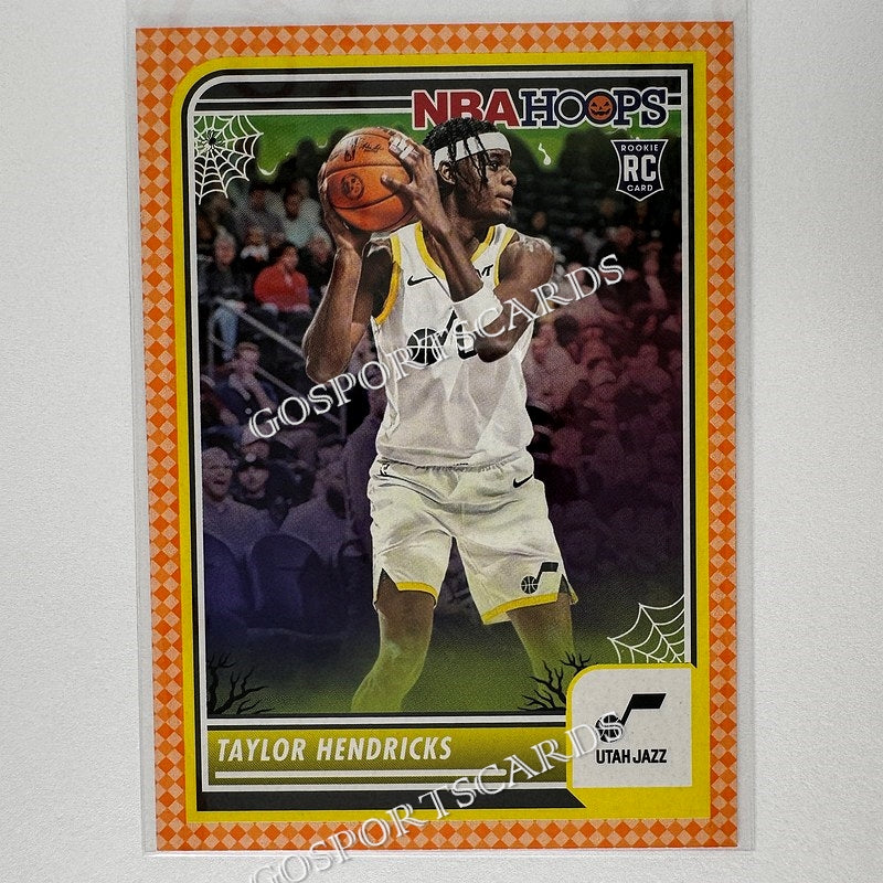 2023-24 Panini Haunted Hoops Orange Taylor Hendricks #222 RC