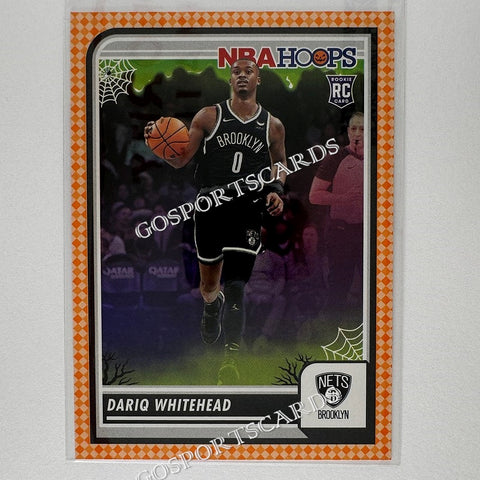 2023-24 Panini Haunted Hoops Orange Dariq Whitehead #238 RC Rookie NBA