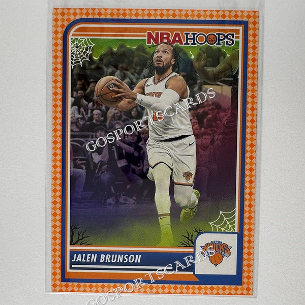 2023-24 Panini Haunted Hoops Orange Jalen Brunson #242 NBA