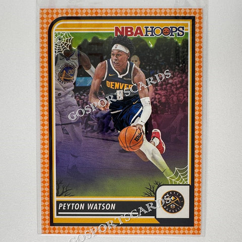 2023-24 Panini Haunted Hoops Orange Peyton Watson #266 NBA