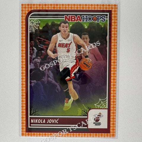 2023-24 Panini Haunted Hoops Orange Nikola Jovic #267 NBA