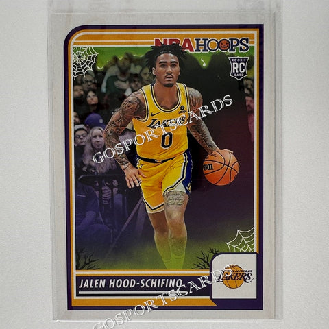 2023-24 Panini Haunted Hoops Jalen Hood-Schifino #19 RC Rookie NBA