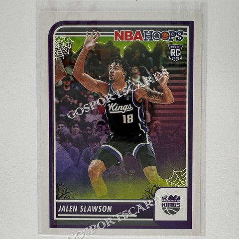 2023-24 Panini Haunted Hoops Jalen Slawson #58 RC Rookie NBA