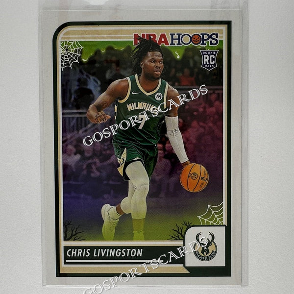 2023-24 Panini Haunted Hoops Chris Livingston #99 RC Rookie NBA