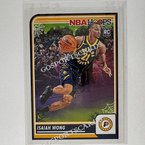 2023-24 Panini Haunted Hoops Isaiah Wong #139 RC Rookie NBA
