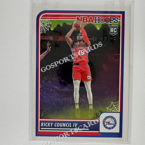 2023-24 Panini Haunted Hoops Ricky Council IV #168 RC Rookie NBA