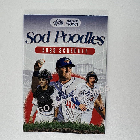 2025 Amarillo Sod Poodles Pocket Schedule