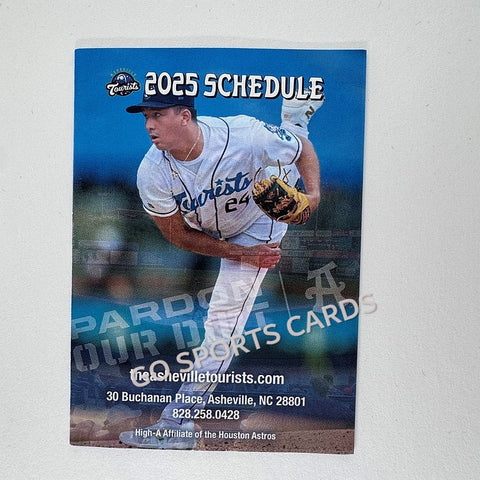 2025 Asheville Tourists Pocket Schedule