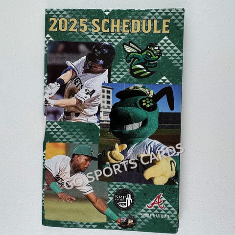 2025 Augusta GreeJackets Pocket Schedule