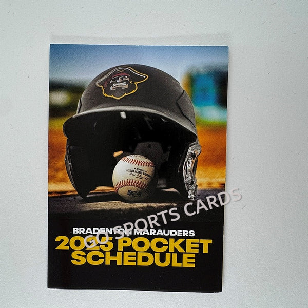 2025 Bradenton Marauders Pocket Schedule