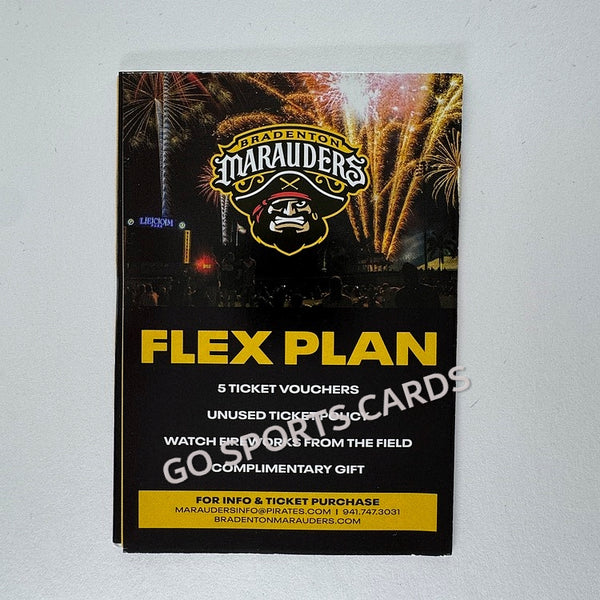 2025 Bradenton Marauders Pocket Schedule