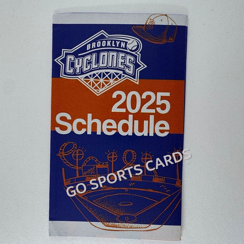 2025 Brooklyn Cyclones Pocket Schedule