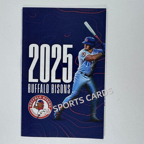 2025 Buffalo Bisons Pocket Schedule