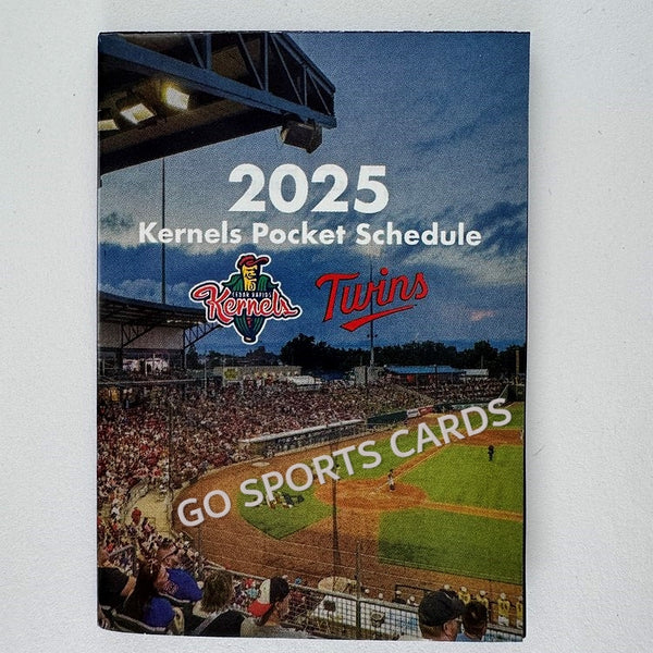 2025 Cedar Rapids Kernels Pocket Schedule