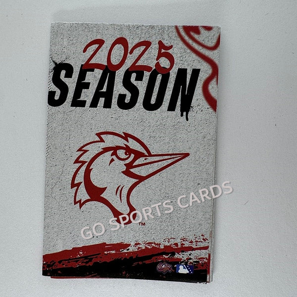 2025 Fayetteville Woodpeckers Pocket Schedule