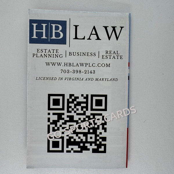 2025 Fredericksburg Nationals Pocket Schedule