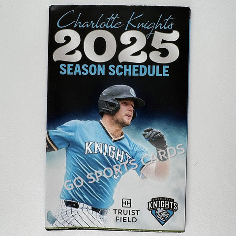 2025 Charlotte Knights Pocket Schedule