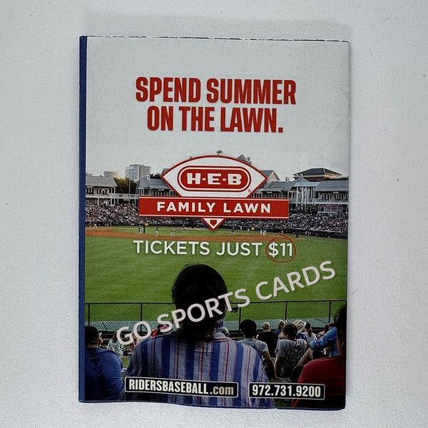 2025 Frisco RoughRiders Pocket Schedule