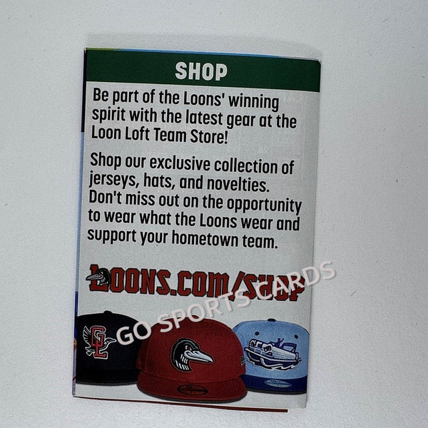 2025 Great Lakes Loons Pocket Schedule