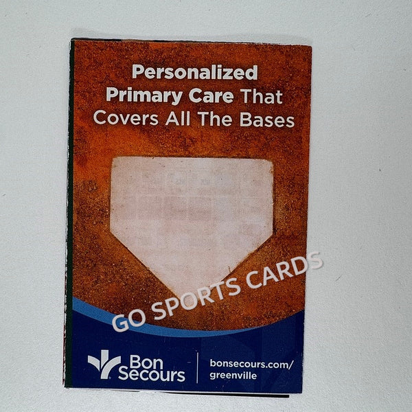 2025 Greenville Drive Pocket Schedule