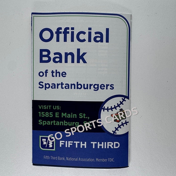 2025 Hub City Spartanburgers Pocket Schedule