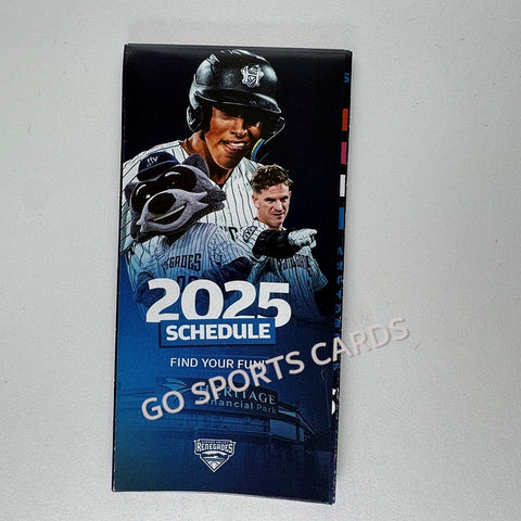 2025 Hudson Valley Renegades Pocket Schedule