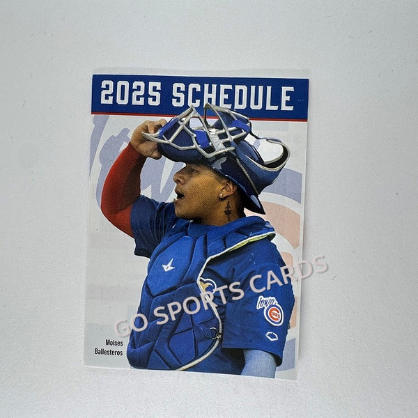 2025 Iowa Cubs Pocket Schedule