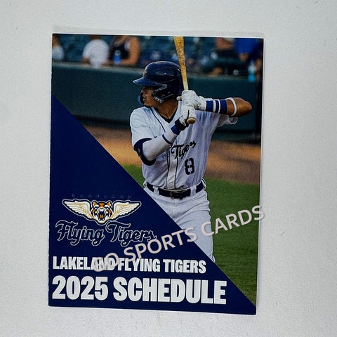 2025 Lakeland Flying Tigers Pocket Schedule