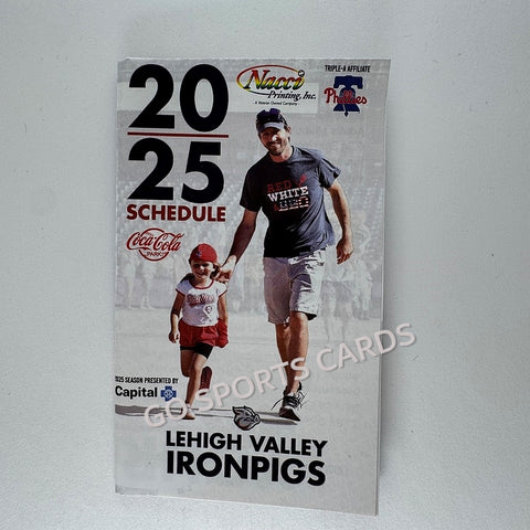 2025 Lehigh Valley IronPigs Pocket Schedule