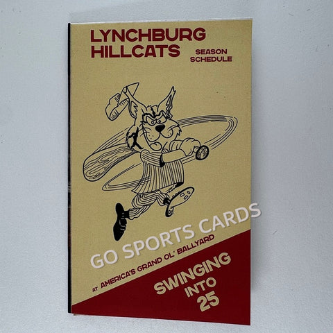 2025 Lynchburg Hillcats Pocket Schedule