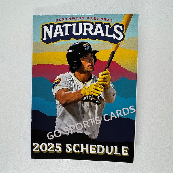 2025 Northwest Arkansas Naturals Pocket Schedule