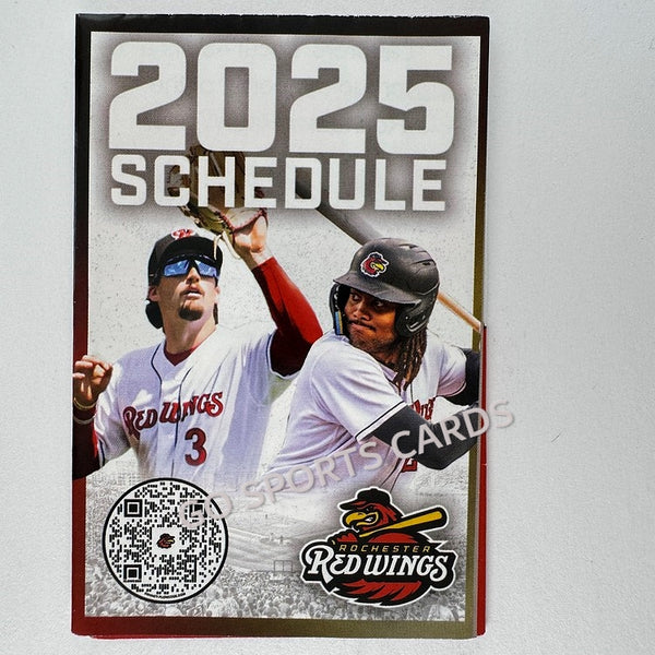 2025 Rochester Red Wings Pocket Schedule