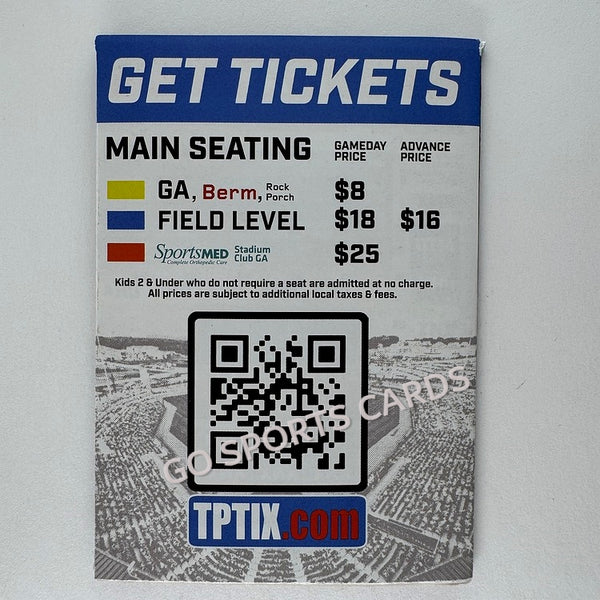 2025 Rocket City Trash Pandas Pocket Schedule