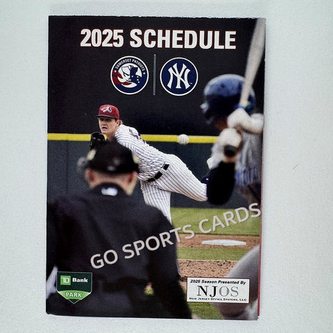 2025 Scranton Wilkes Barre RailRiders Pocket Schedule