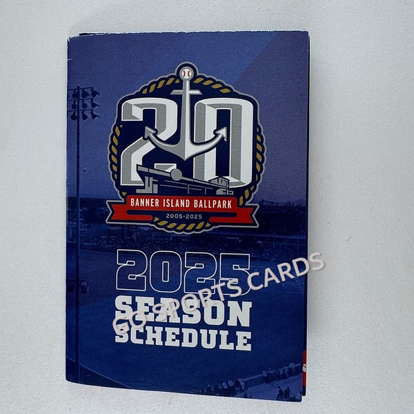 2025 Stockton Ports Pocket Schedule