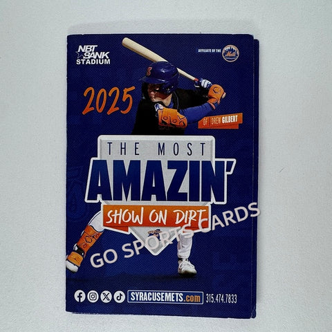 2025 Syracuse Mets Pocket Schedule