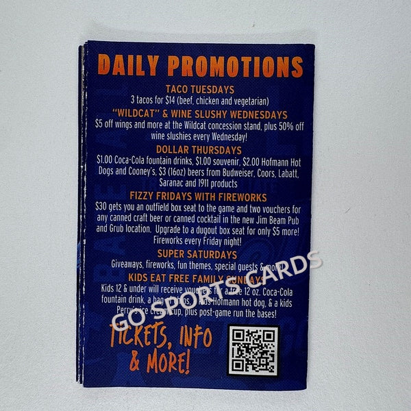 2025 Syracuse Mets Pocket Schedule